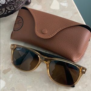 Rayban polar glasses& case!